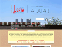 Tablet Screenshot of lahuertademontecarmelo.com